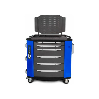 Инструментальная тележка Toollbox premium ТВР-6 RAL 5005