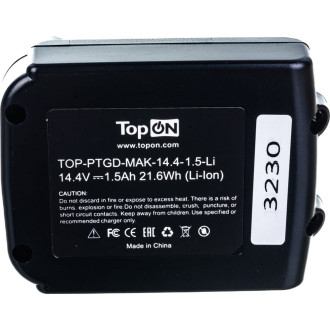 Аккумулятор для Makita BL1415NA TopOn TOP-PTGD-MAK-14.4-1.5-Li