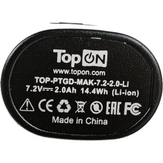 Аккумулятор для электроинструмента Makita BL7010 TopOn TOP-PTGD-MAK-7.2-2.0-Li