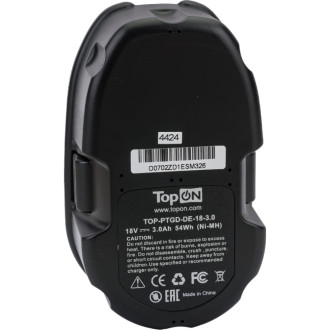 Аккумулятор для электроинструмента DeWalt TopOn TOP-PTGD-DE-18-3.0