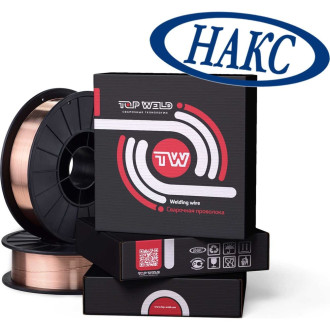 Омедненная сварочная проволока TopWeld TW CWW-50