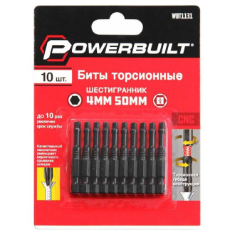 Торсионные биты TORGWIN Powerbuilt