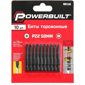 Торсионные биты TORGWIN Powerbuilt