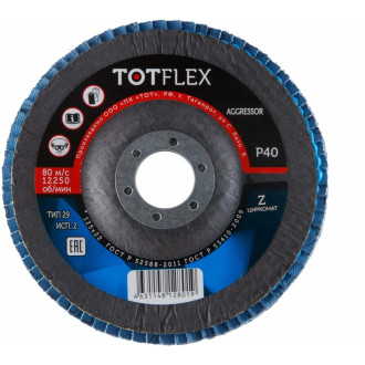 Лепестковый торцевой круг TOTFLEX AGGRESSOR