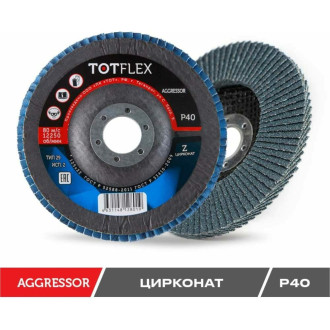 Лепестковый торцевой круг TOTFLEX AGGRESSOR