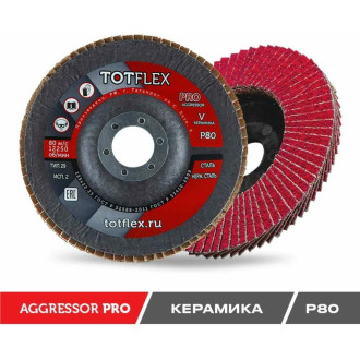 Лепестковый торцевой круг TOTFLEX AGGRESSOR-PRO