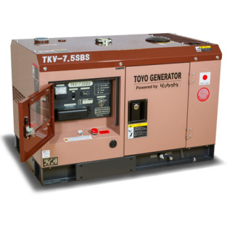 Дизельный генератор Toyo TKV-7.5SBS