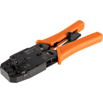 Обжимные клещи обжим RJ-10/11/12/45 8P8C, 6P6C, 6P4C, 6P2C, 4P4C TDM ELECTRIC кО-10 МастерЭлектрик