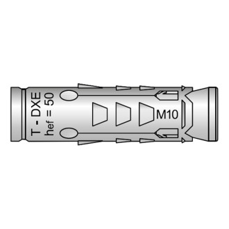 Анкер-гильза Tecfi DXE ZN М10 (25 шт.)