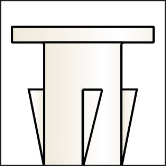 Фасадный дюбель Tecfi 8x120 (4 шт.)