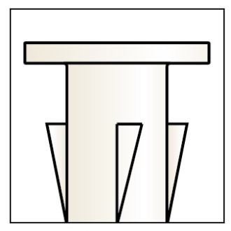 Фасадный дюбель Tecfi 10x140 (4 шт.)