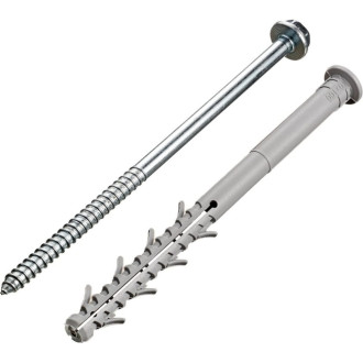 Фасадный дюбель Tech-Krep TSX-500 10x160, 25 шт.