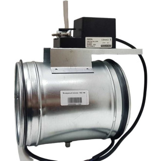 Регулирующая круглая заслонка TECHNO TKD160-02DN