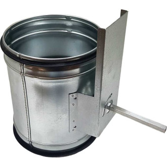Регулирующая круглая заслонка TECHNO TKD160-02DN
