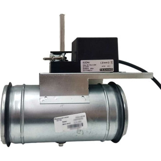 Регулирующая круглая заслонка TECHNO TKD100-02DN