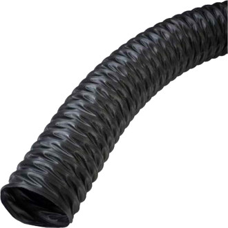 Полиэфирный, черный воздуховод TEX PVC-F-300-120/5