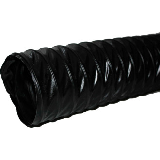 Полиэфирный, черный воздуховод TEX PVC-F-300-120/5
