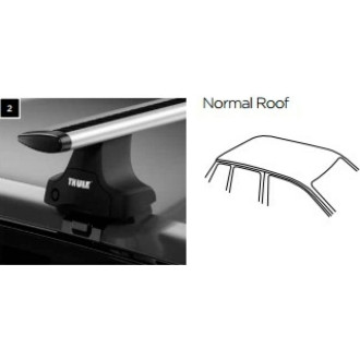 Установочный комплект Thule Kit DAEWOO Lanos, 3-dr Hb;4-dr Sd;DAEWOO Leganza, 4-dr Sedan, 97-03