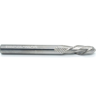 Двухзаходная сферическая фреза по алюминию Tideway LC450060