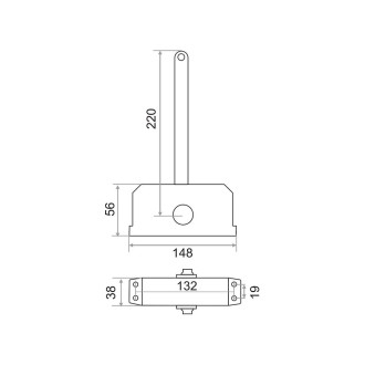 Дверной доводчик Trodos TD-60