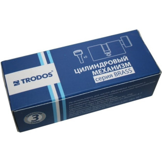 Латунный цилиндровый механизм Trodos ЦМВ 80