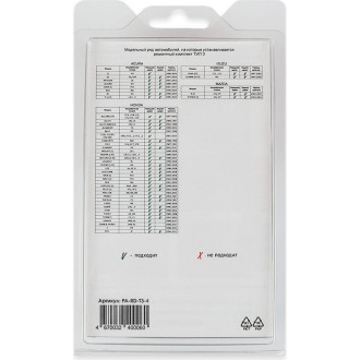 Ремкомплект ограничителей дверей Unevix PA-RD-T3-4