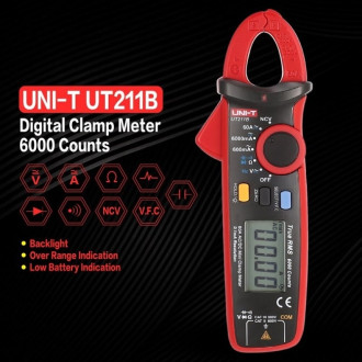 Токоизмерительные клещи постоянного и переменного тока UNI-T UT211B