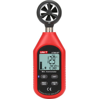 Цифровой анемометр-термометр UNI-T UT363BT