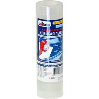 Канцелярская клейкая лента Unibob 214968