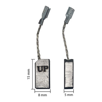 Графитовая щетка для BOSCH GWS600/750/850 UNITED PARTS 90-0429