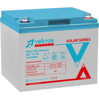 Аккумуляторная батарея Vektor Energy GEL 12-40