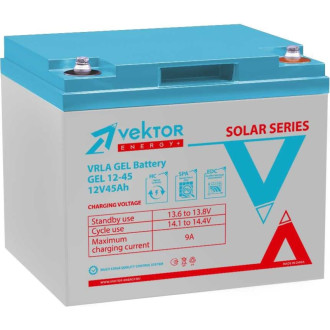 Аккумуляторная батарея Vektor Energy GEL 12-45
