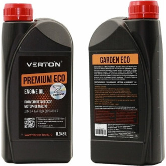 Двухтактное полусинтетическое моторное масло VERTON PREMIUM ECO