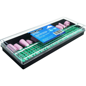 Набор шарошек абразивных для гравера vertextools 0987-5-12