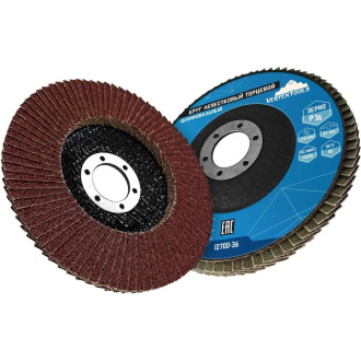 Торцевой круг лепестковый vertextools 12700-036