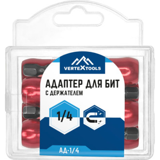 Магнитный адаптер для бит vertextools АД-150