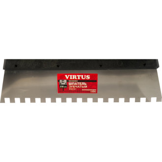 Фасадный зубчатый шпатель VIRTUS 004306004