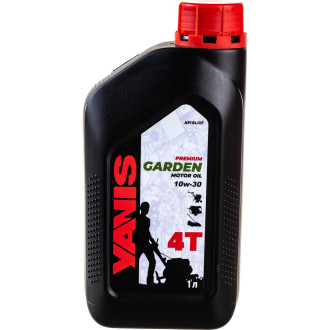 Всесезонное моторное масло YANIS Premium Garden 4T 10W-30 SL/CF