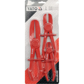 Набор прямых зажимов для шлангов YATO YT-0840