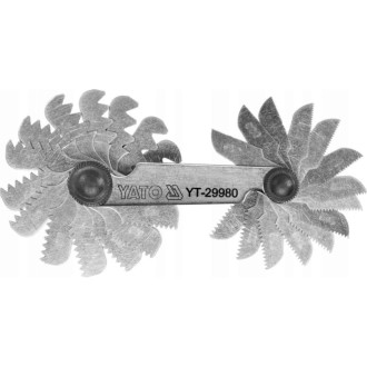 Метрический резьбомер YATO YT-29980