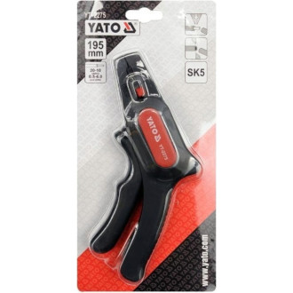 Пассатижи для удаления изоляции YATO YT-2275