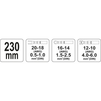 Кримпер YATO YT-2300