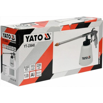 Алюминиевый пистолет для образования пены YATO YT-23640