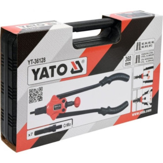 Заклепочник для резьбовых заклепок YATO YT-36128