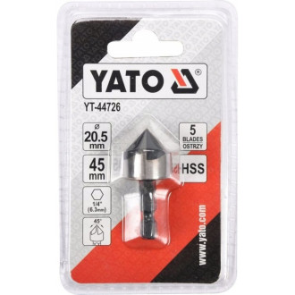 Конический зенкер YATO YT-44726