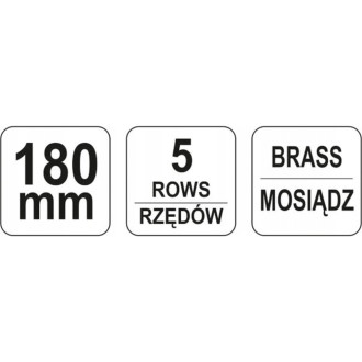 Щетка YATO YT-6346