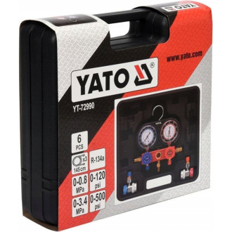 Набор для обслуживания систем кондиционирования YATO YT-72990