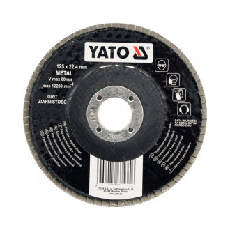 Тарельчатый круг лепестковый YATO YT-83272