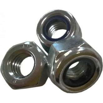 Оцинкованная самоконтрящаяся гайка ZAMETAL М8 DIN985 50 шт.