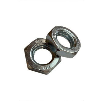 Низкая шестигранная оцинкованная гайка ZAMETAL М24 DIN439 50 шт.